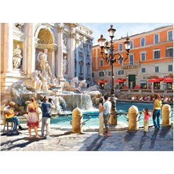 Castorland (C-300389) - Richard Macneil: "The Trevi Fountain" - 3000 piezas