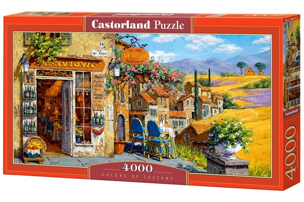 Castorland (C-400171) - "Colors of Tuscany" - 4000 piezas