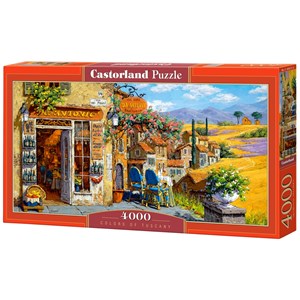 Castorland (C-400171) - "Colors of Tuscany" - 4000 piezas