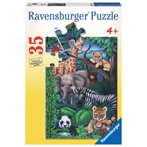 Ravensburger (08601) - "Animal Kingdom" - 35 piezas