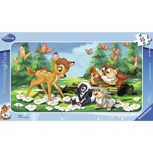 Ravensburger (06039) - "Bambi and his Friends" - 15 piezas