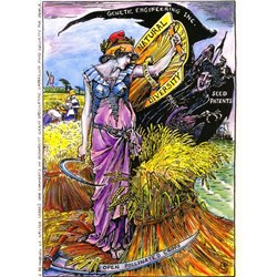 Grafika (00508) - "Affiche Genetic Engineering Inc., 1898" - 2000 piezas