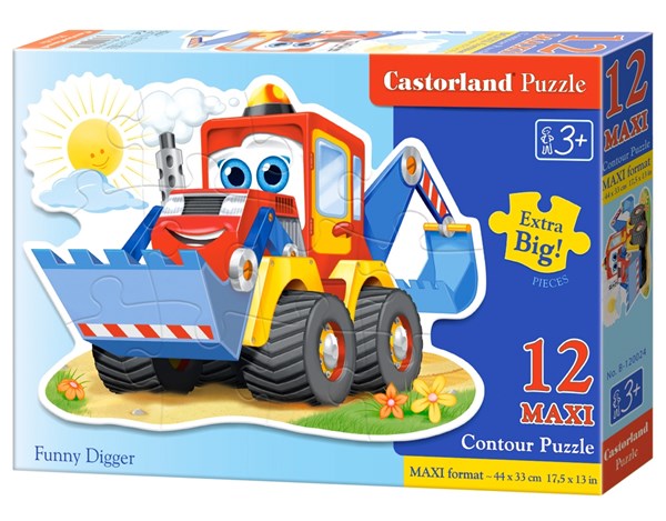 Castorland (B-120024) - "Funny Digger" - 12 piezas