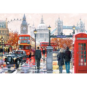 Castorland (C-103140) - Richard Macneil: "London Collage" - 1000 piezas