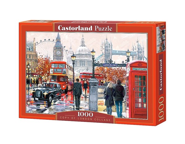 Castorland (C-103140) - Richard Macneil: "London Collage" - 1000 piezas