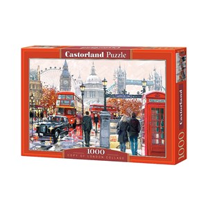 Castorland (C-103140) - Richard Macneil: "London Collage" - 1000 piezas