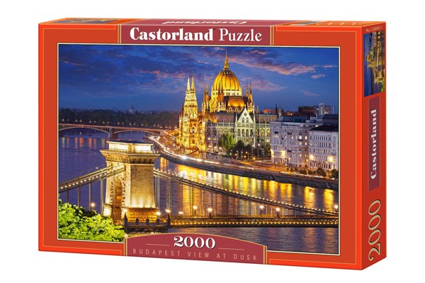 Castorland (C-200405) - "Budapest, Hungary" - 2000 piezas