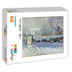 Grafika (00226) - Claude Monet: "The Magpie, 1868-1869" - 24 piezas