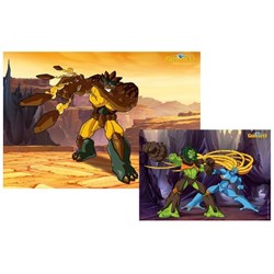 Ravensburger (08947) - "Gormiti, Ready to Fight!" - 20 piezas