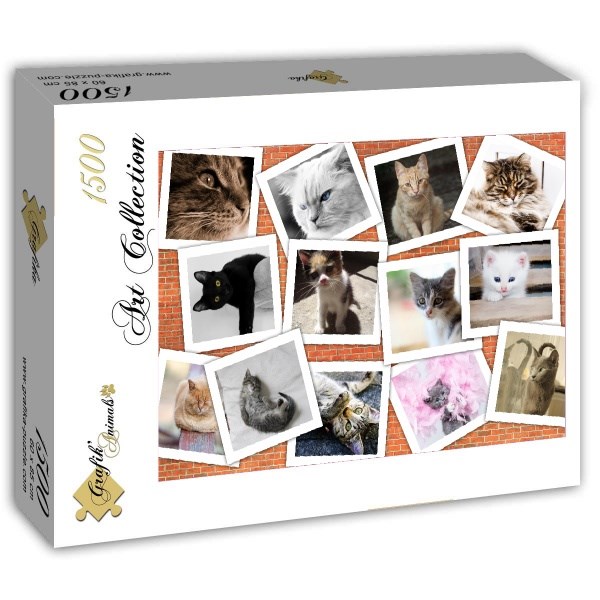 Grafika (T-00382) - "Cats" - 1500 piezas