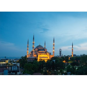 Grafika (00404) - "Blue Mosque, Turkey" - 300 piezas