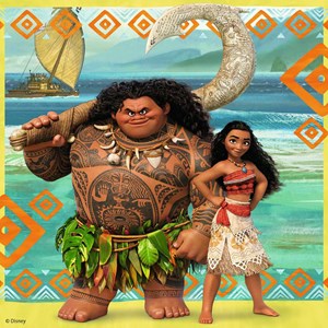 Ravensburger (21272) - "Vaiana + Memory" - 25 36 49 piezas