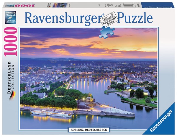 Ravensburger (19782) - "Koblenz" - 1000 piezas