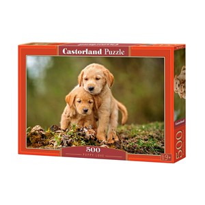 Castorland (B-52271) - "Puppy Love" - 500 piezas