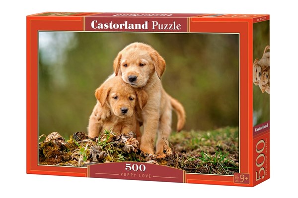 Castorland (B-52271) - "Puppy Love" - 500 piezas