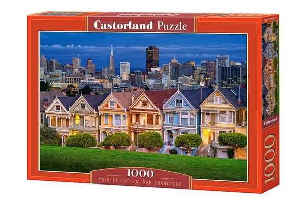 Castorland (C-103751) - "Painted Ladies, San Francisco" - 1000 piezas