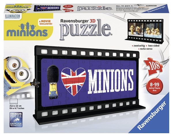 Ravensburger (11207) - "Minions" - 108 piezas
