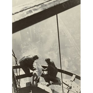Grafika (02122) - "Lewis W. Hine: Empire State Building, New York, 1931" - 2000 piezas