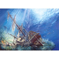 Castorland (C-200252) - "Sunk Galleon" - 2000 piezas