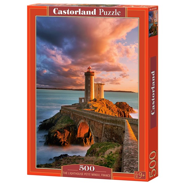 Castorland (B-52530) - "The Lighthouse Petit Minou, France" - 500 piezas