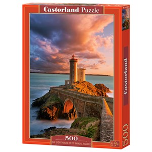 Castorland (B-52530) - "The Lighthouse Petit Minou, France" - 500 piezas
