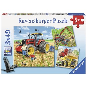 Ravensburger (08012) - "Large Machines" - 49 piezas