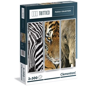 Clementoni (39307) - "Animals" - 500 piezas