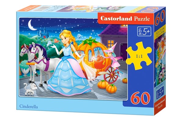 Castorland (B-06908) - "Cinderella" - 60 piezas
