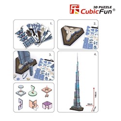 Cubic Fun (L133H) - "Burj Khalifa, Dubai" - 136 piezas