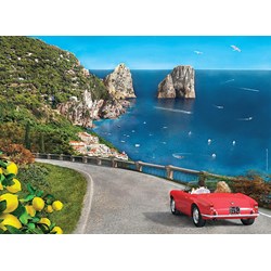 Clementoni (39357) - Dominic Davison: "Romantic Capri" - 1000 piezas