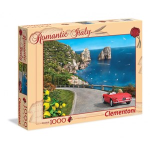 Clementoni (39357) - Dominic Davison: "Romantic Capri" - 1000 piezas