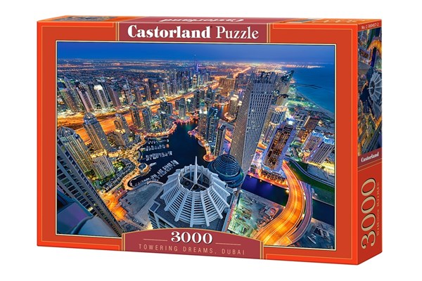Castorland (C-300457) - "Towering Dreams, Dubai" - 3000 piezas
