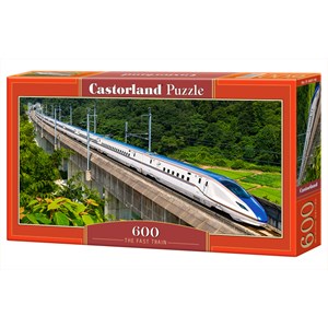 Castorland (B-060146) - "The Fast Train" - 600 piezas