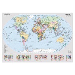 Ravensburger (15652) - "Political World Map" - 1000 piezas