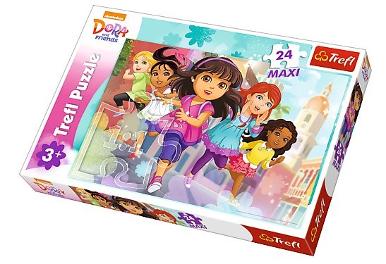 Trefl (14242) - "Dora" - 24 piezas