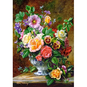 Castorland (B-52868) - "Flowers in a Vase" - 500 piezas