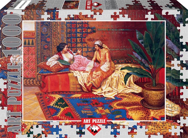 Art Puzzle (71025) - "Bavardages" - 1000 piezas