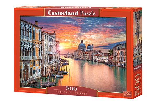 Castorland (B-52479) - "Venice at Sunset" - 500 piezas