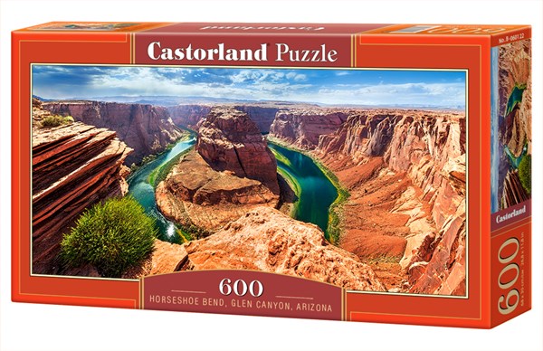 Castorland (B-060122) - "Horseshoe Bend, Glen Canyon, Arizona" - 600 piezas