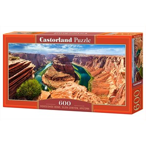 Castorland (B-060122) - "Horseshoe Bend, Glen Canyon, Arizona" - 600 piezas