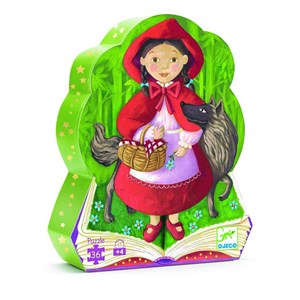 Djeco (07230) - "The Little Red Riding Hood" - 36 piezas