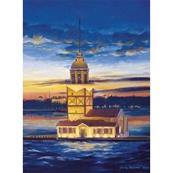 Art Puzzle (4159) - "Turkey, Maiden's Tower" - 500 piezas
