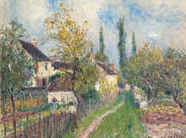 Grafika (00183) - Alfred Sisley: "Un Sentier aux Sablons" - 2000 piezas