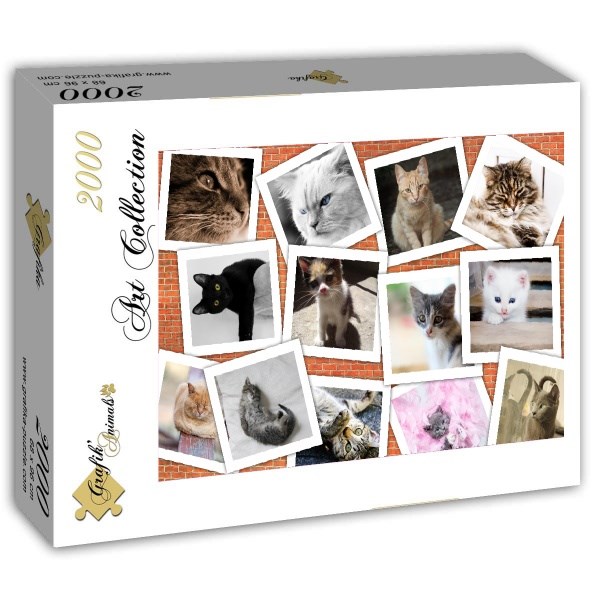 Grafika (T-00383) - "Cats" - 2000 piezas