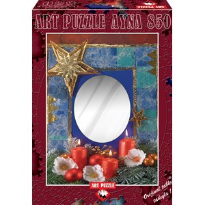 Art Puzzle (4262) - "Happiness by The Candlelight Mirror" - 850 piezas