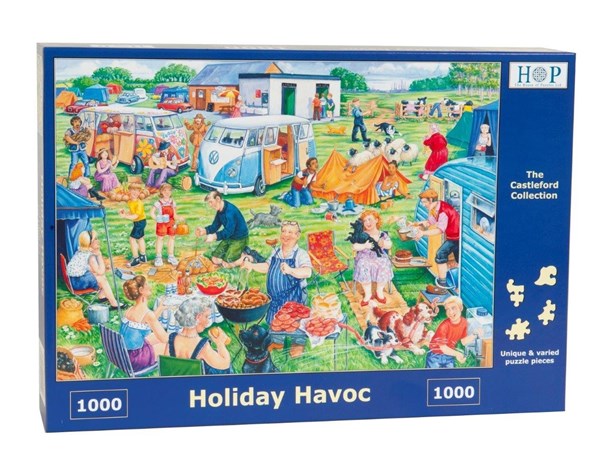 The House of Puzzles (4029) - "Holiday Havoc" - 1000 piezas