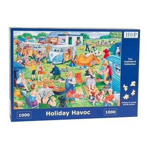 The House of Puzzles (4029) - "Holiday Havoc" - 1000 piezas