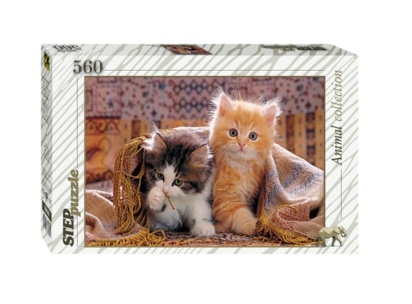 Step Puzzle (78026) - "Kittens" - 560 piezas