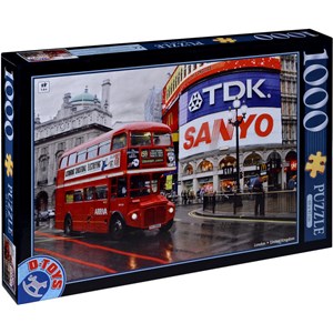 D-Toys (64301-NL01) - "Piccadilly Circus, London" - 1000 piezas
