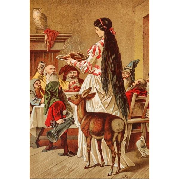 Grafika Kids (00124) - Carl Offterdinger: "Snow White" - 100 piezas